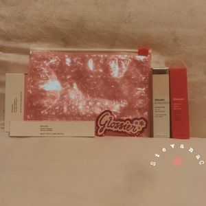 Glossier bag and extras